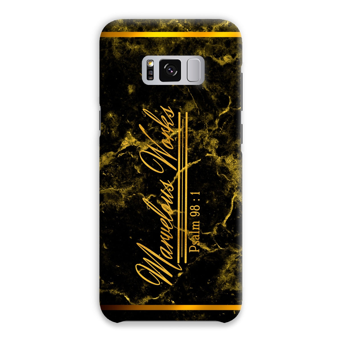 Marvelous Works || Psalm 98 Snap Phone Case