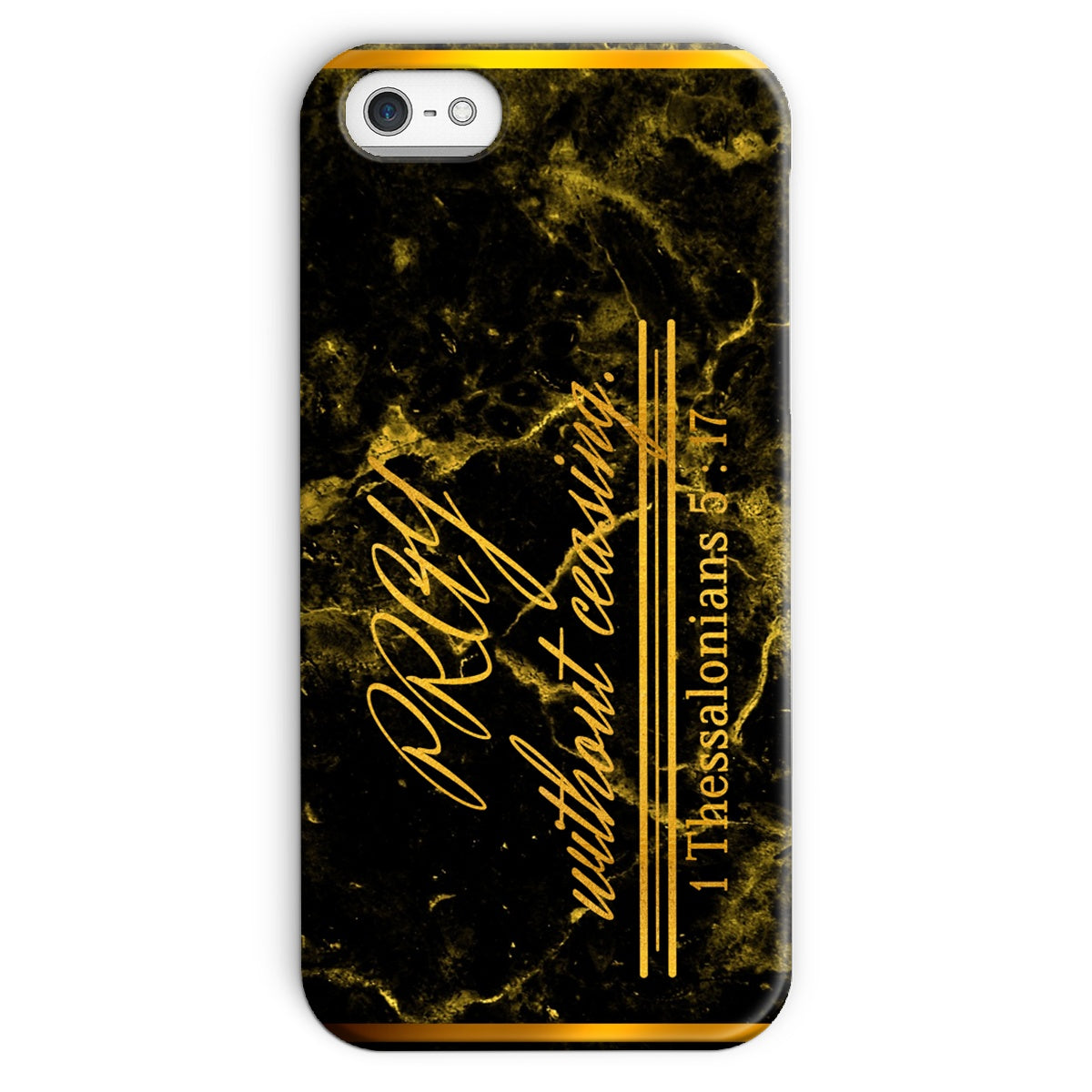 Pray Without Ceasing || 1 Thess 5:17 Snap Phone Case