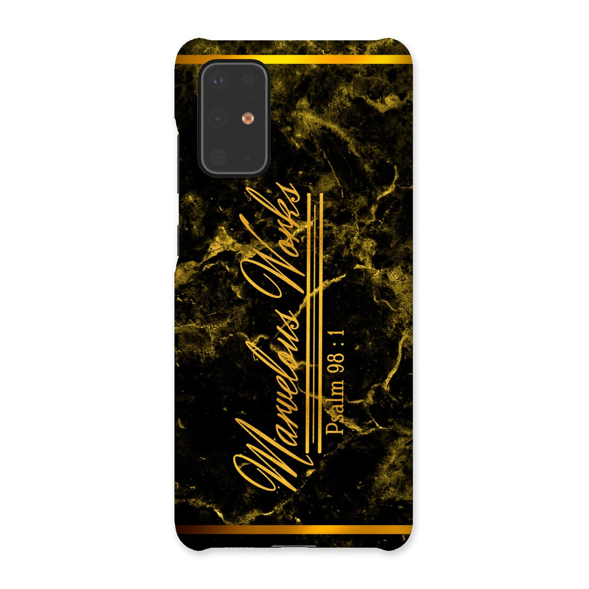 Marvelous Works || Psalm 98 Snap Phone Case