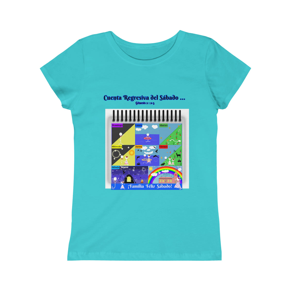 Spanish || Girl's Sabbath Family Matching Princess Shirt