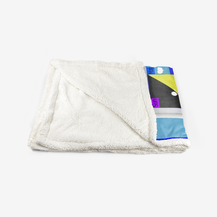 English || Our Sabbath Delight Family Soft Plush Blanket