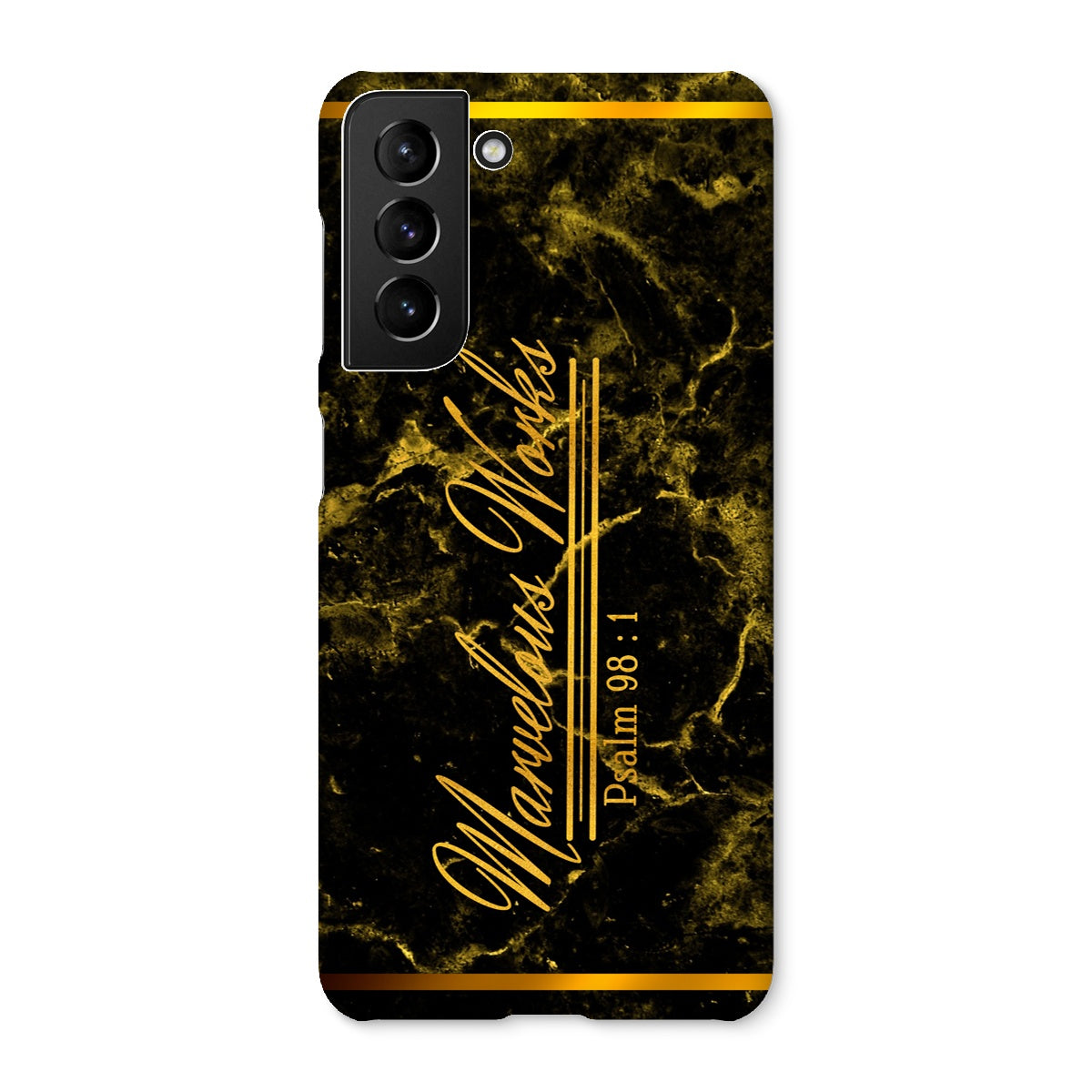 Marvelous Works || Psalm 98 Snap Phone Case