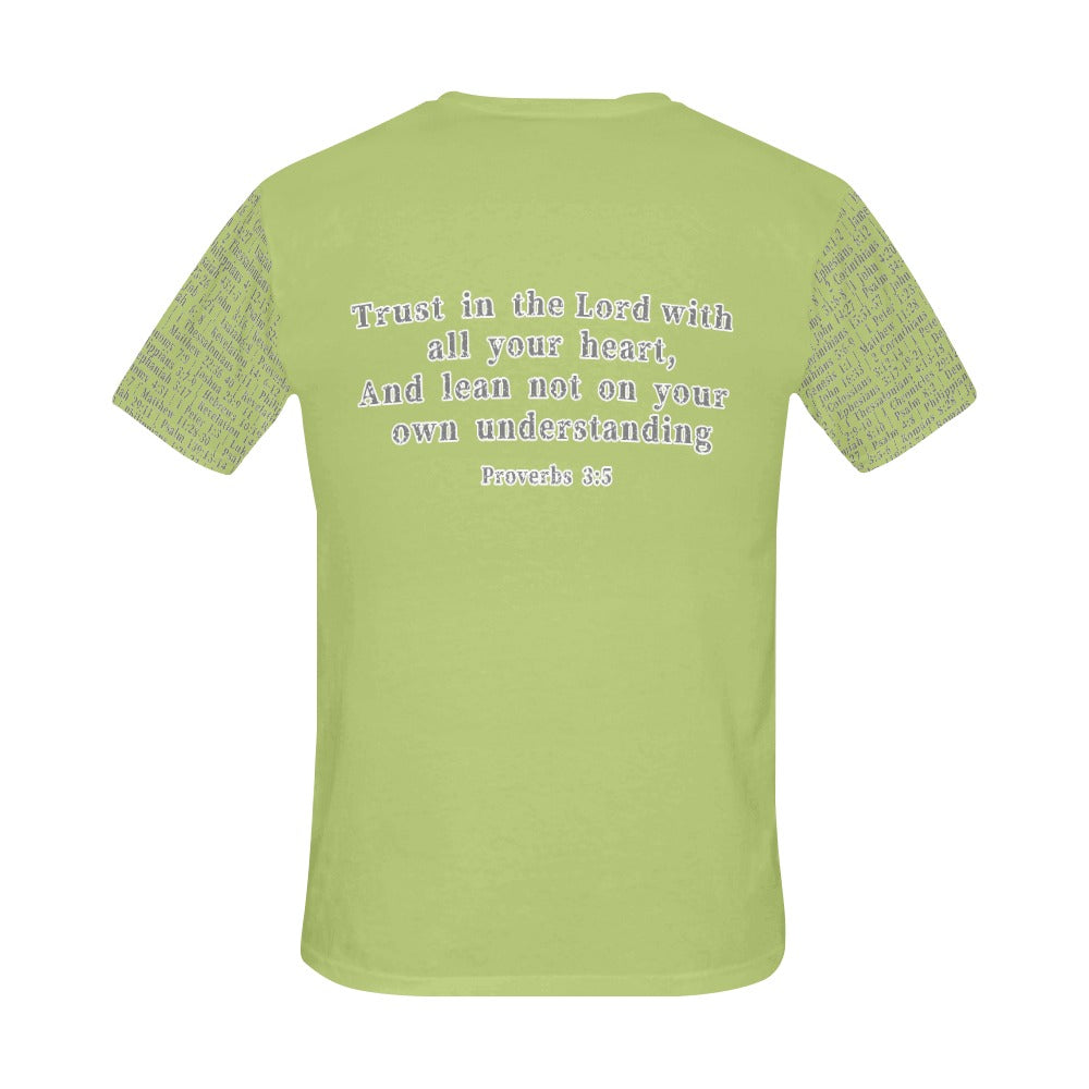Adult Unisex Proverbs 3:5 D.H.W. Jersey Tee