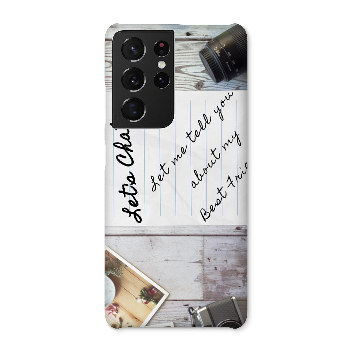 My Best Friend Snap Phone Case