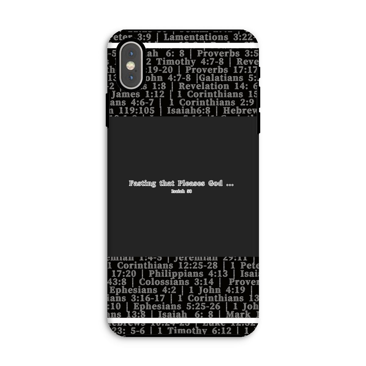 Isaiah 58 Verse Tough Phone Case