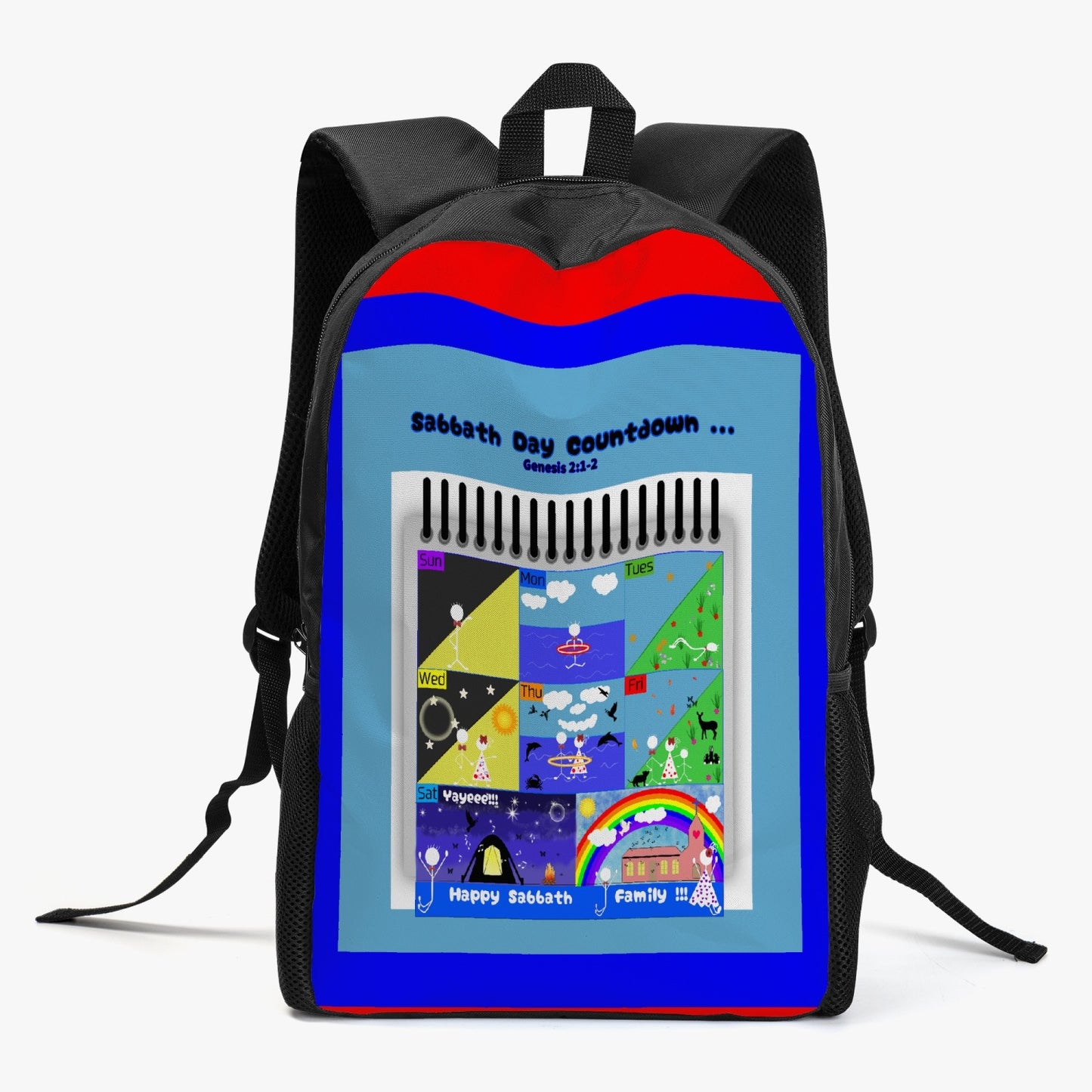 English || Sabbath Countdown Family Bag || Boy