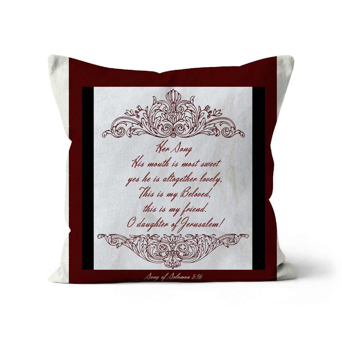 Her Song of Solomon Cushion