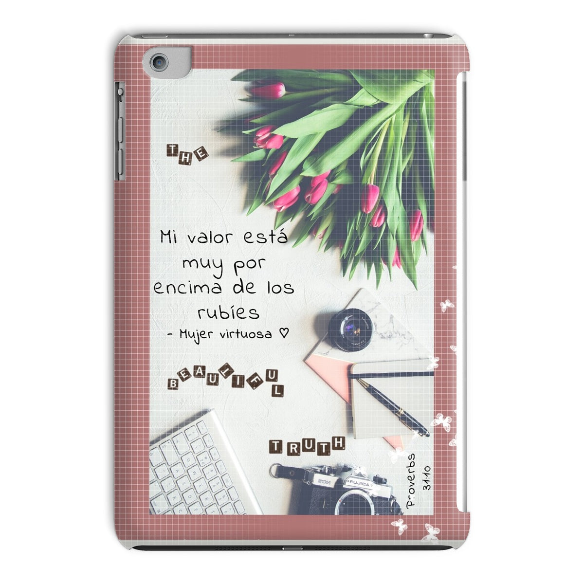 Spanish || Virtuous Woman iPad Case