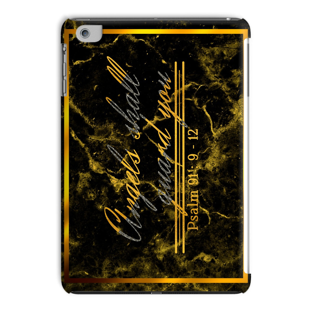 Angels Shall Guard You || Psalm 91:9-12 iPad Case
