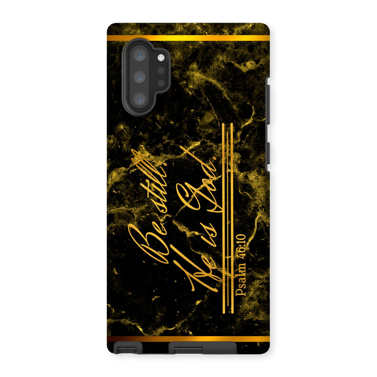 Be Still He is God || Psalm 46:10 Tough Phone Case