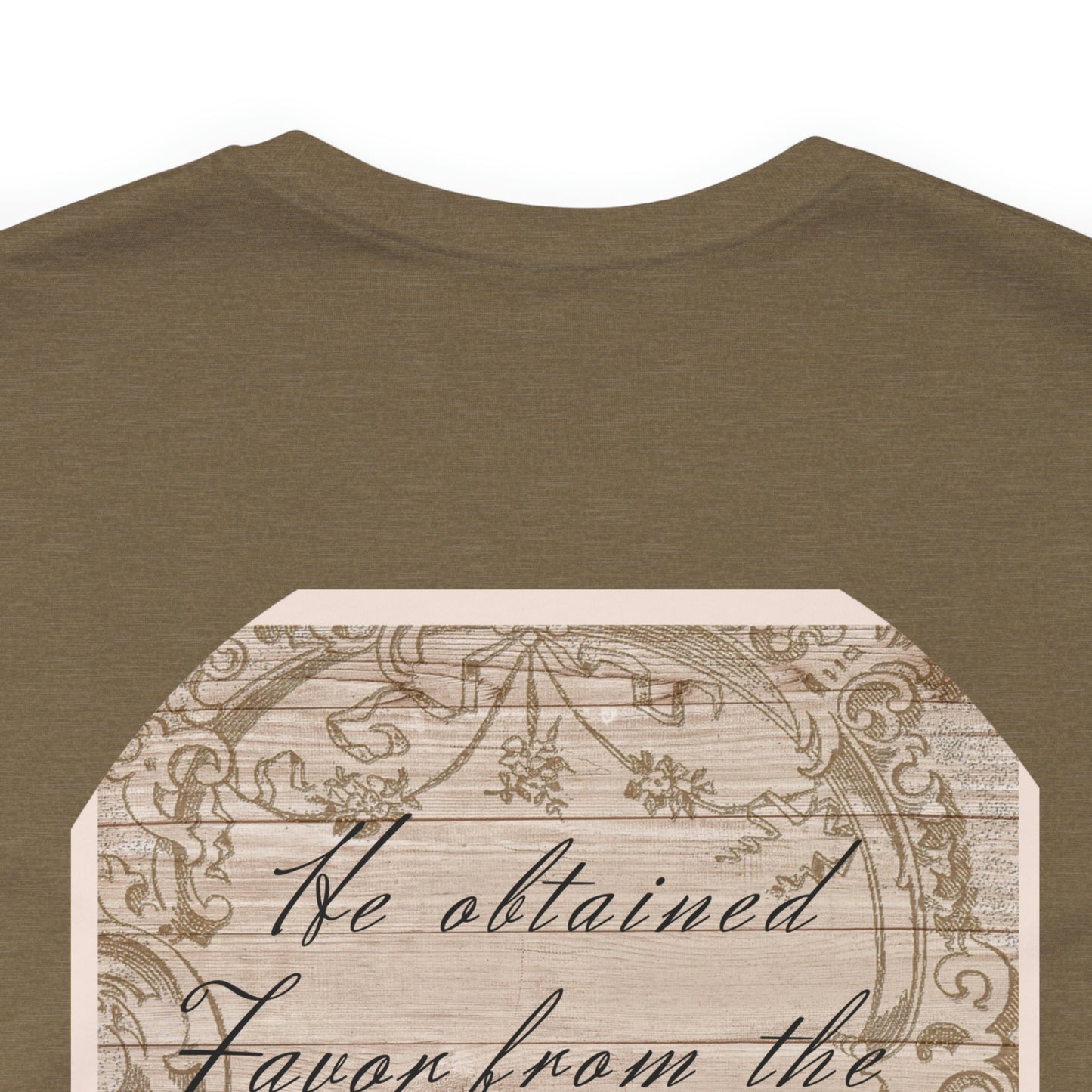 Mama's Vintage Proverbs 18:22 Jersey Tee