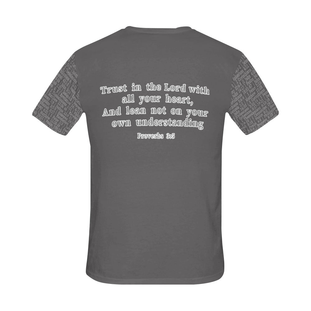 Adult Unisex Proverbs 3:5 D.H.W. Jersey Tee