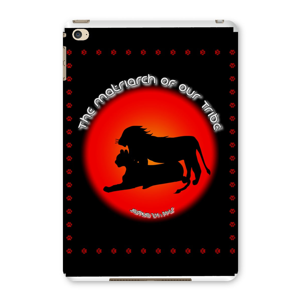 English || Her Our Family Tribe iPad Case