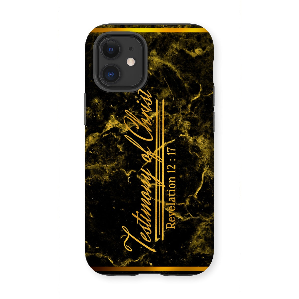Testimony of Christ || Revelation 12:17 Tough Phone Case