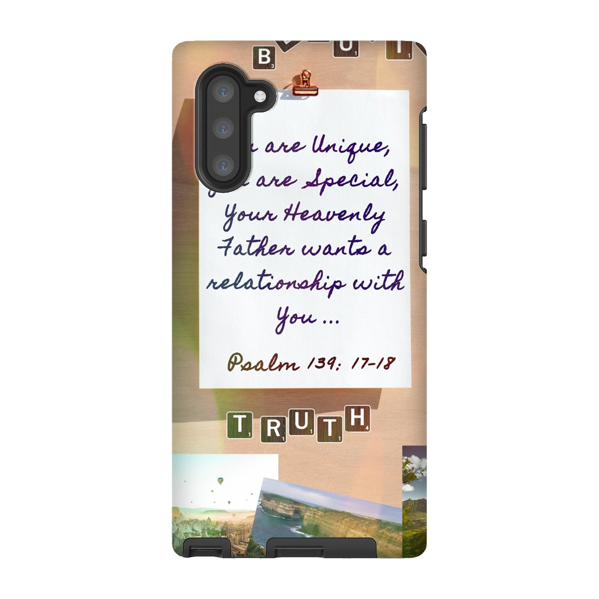 You Are Unique Tough Phone Case
