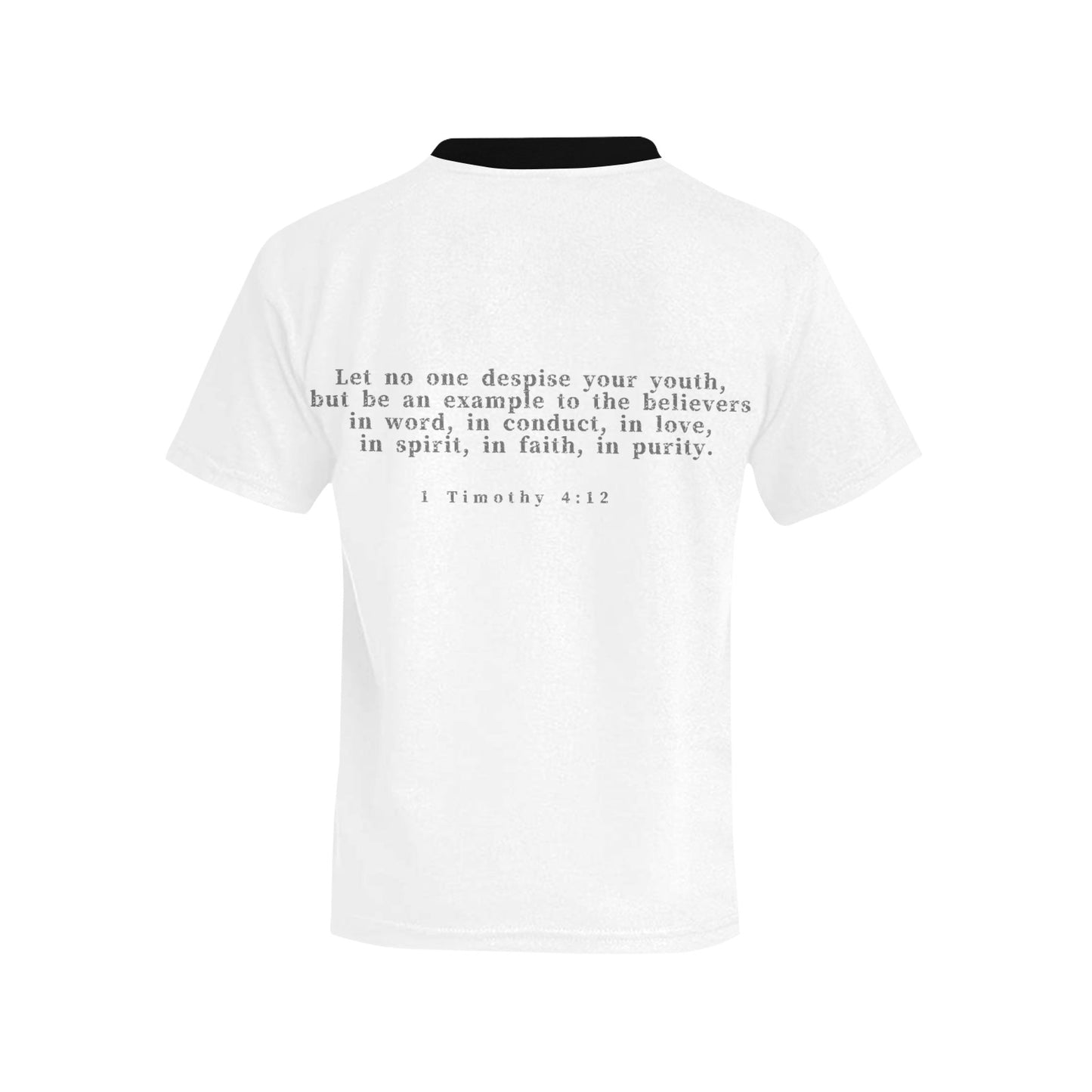 Youth Boy 1 Timothy 4:12 Covered T-Shirt