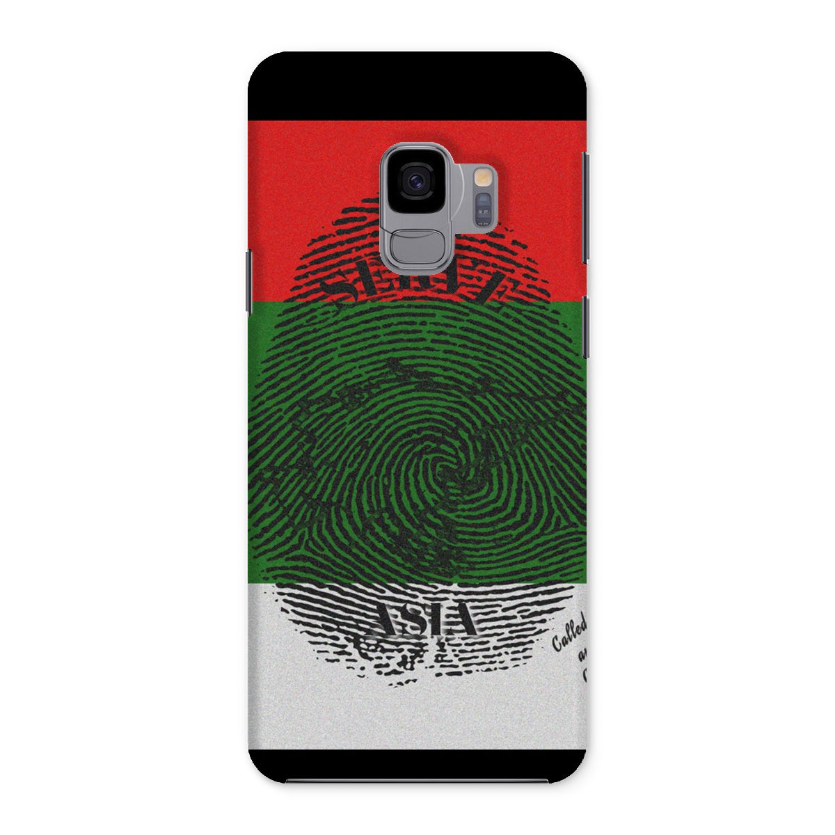 I Serve Asia Fingerprint Snap Phone Case