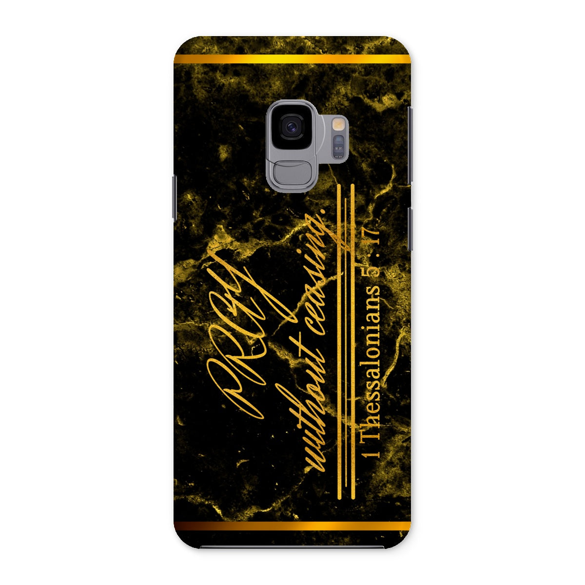 Pray Without Ceasing || 1 Thess 5:17 Snap Phone Case
