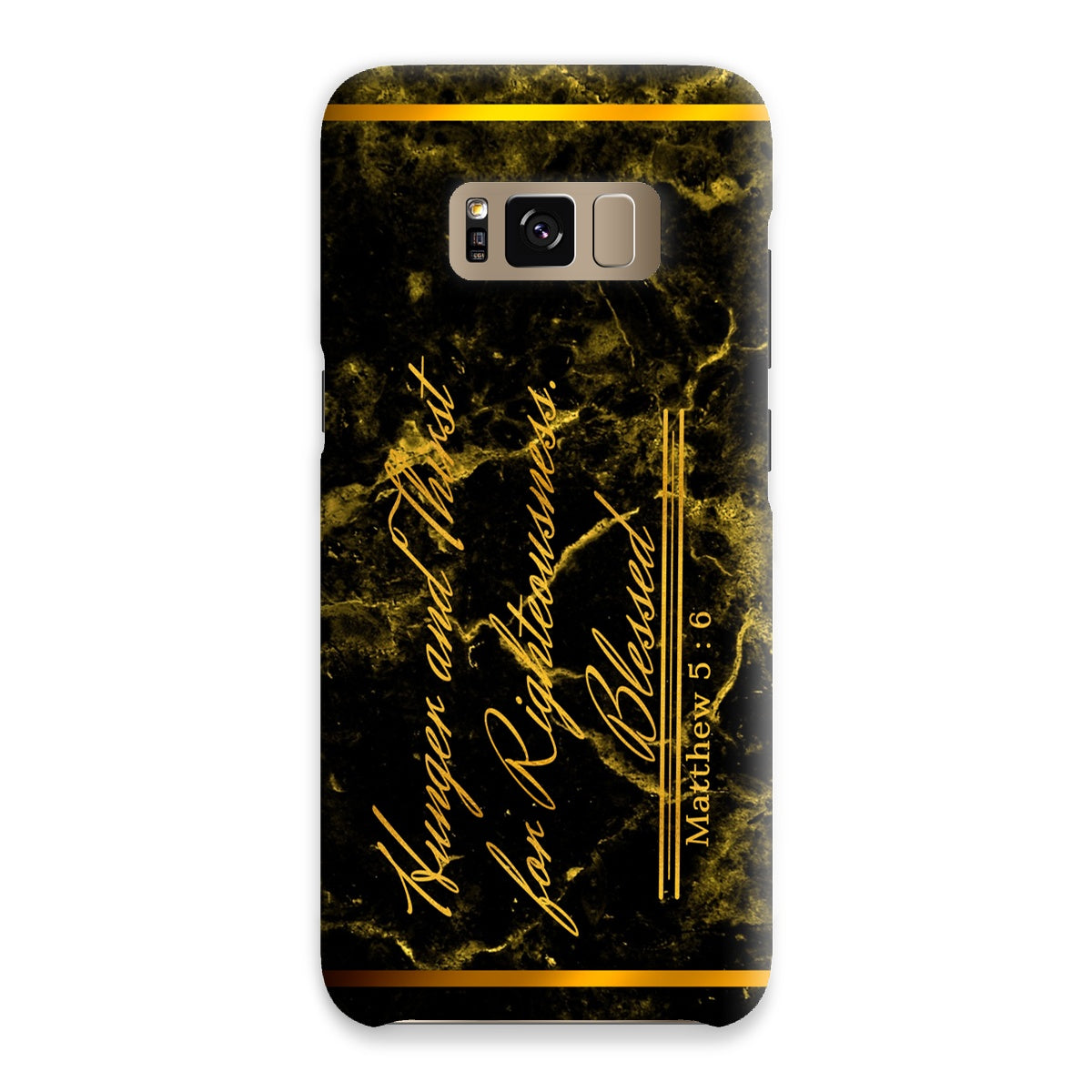 Hunger and Thirst for Righteousness || Matthew 5:6 Snap Phone Case