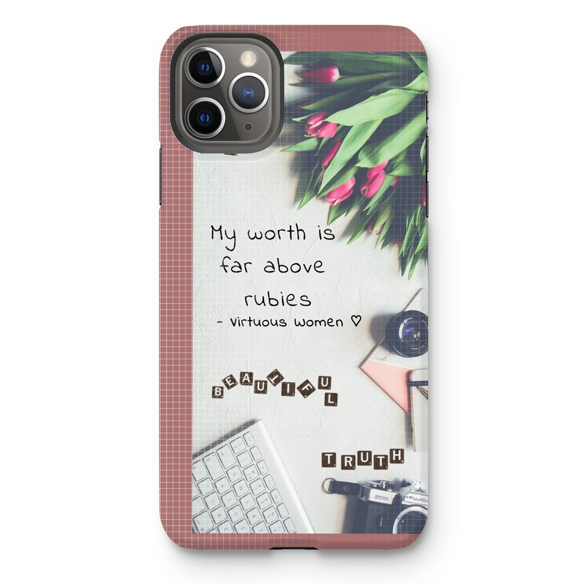 English || Virtuous Woman Tough Phone Case