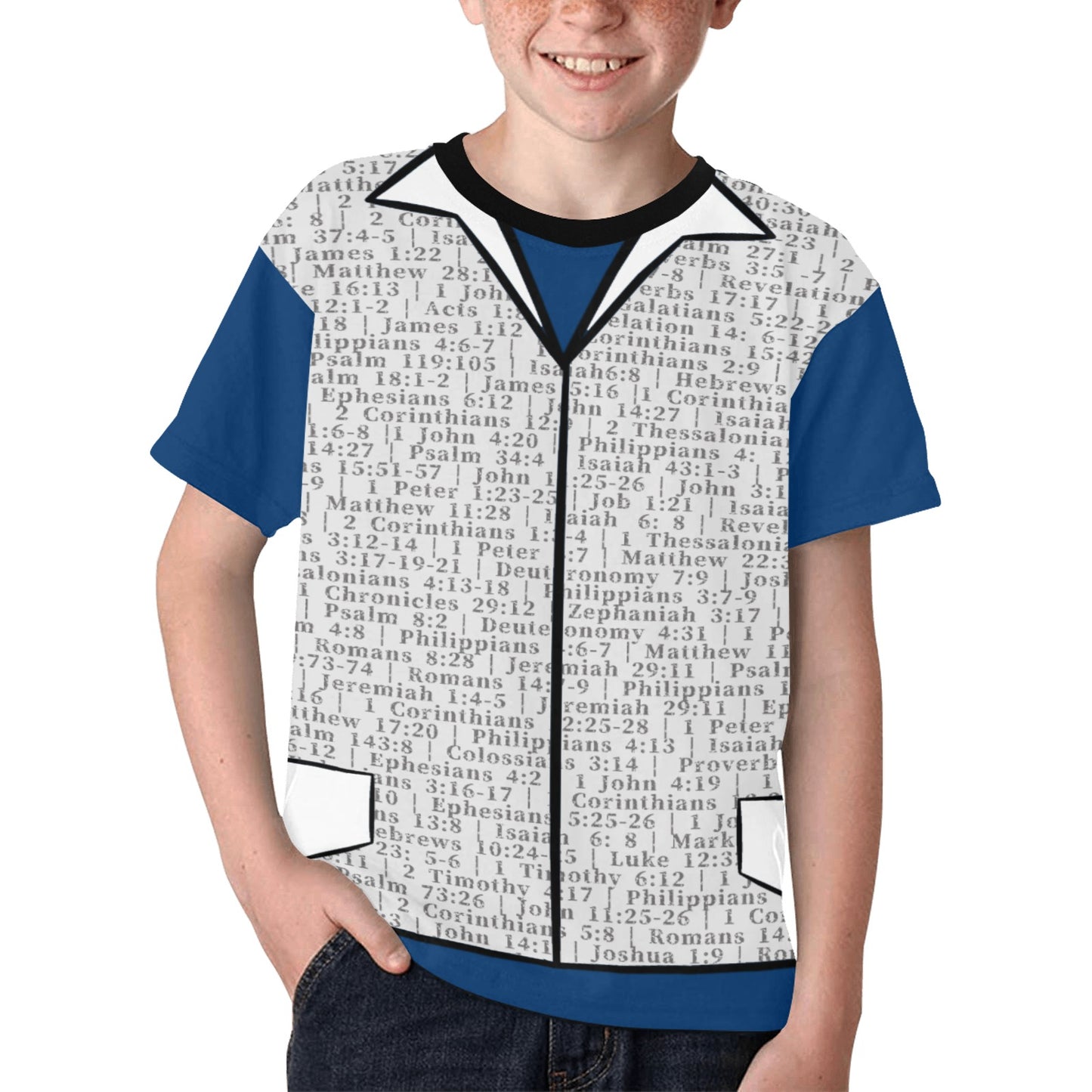 Youth Boy Psalm 139:14 Covered T-Shirt