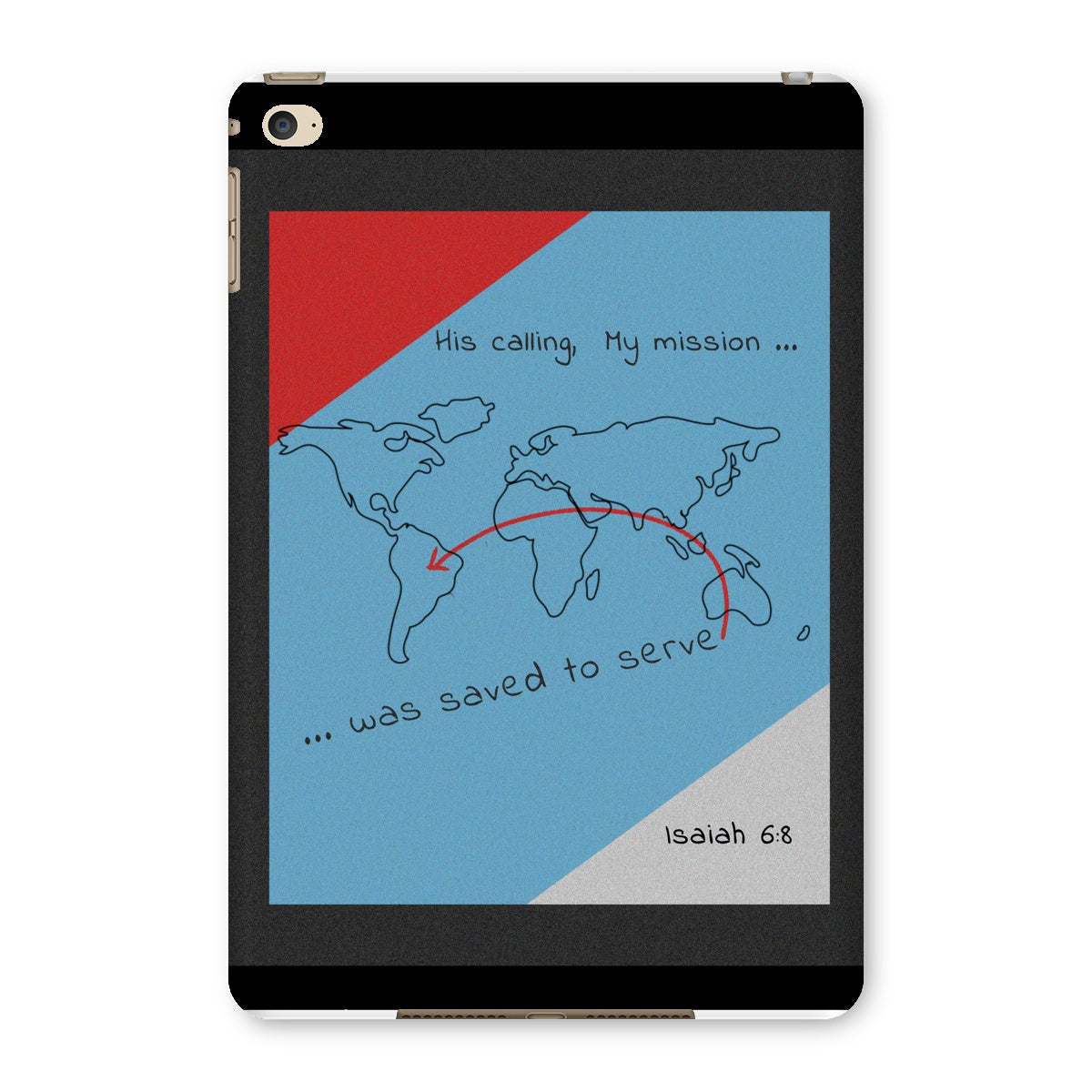 His Calling My Mission South America iPad Case