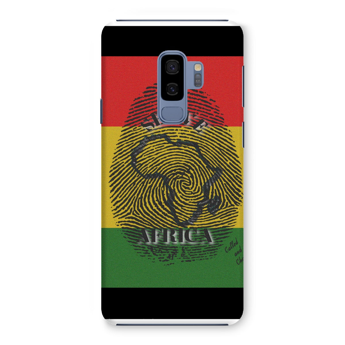 I Serve Africa Fingerprint Snap Phone Case