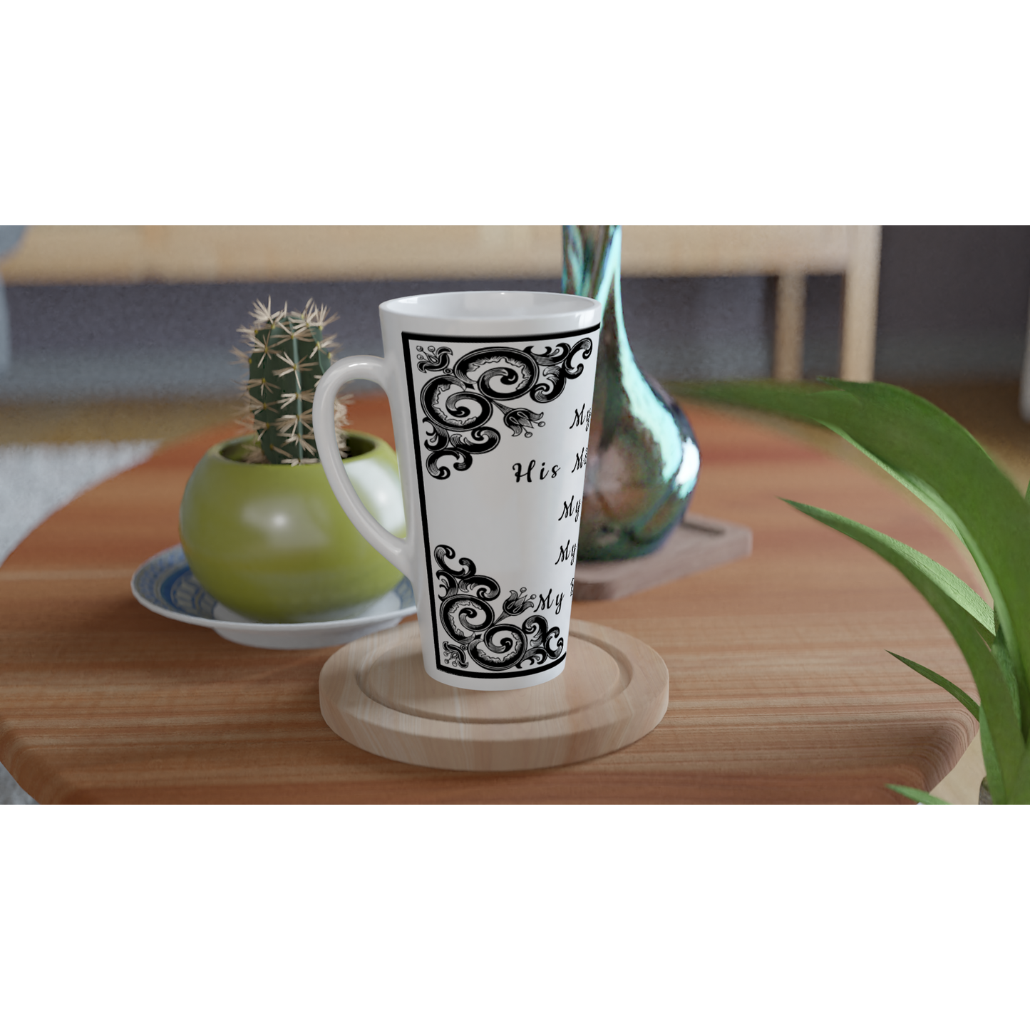 Her My Blessing White Latte 17oz Mug