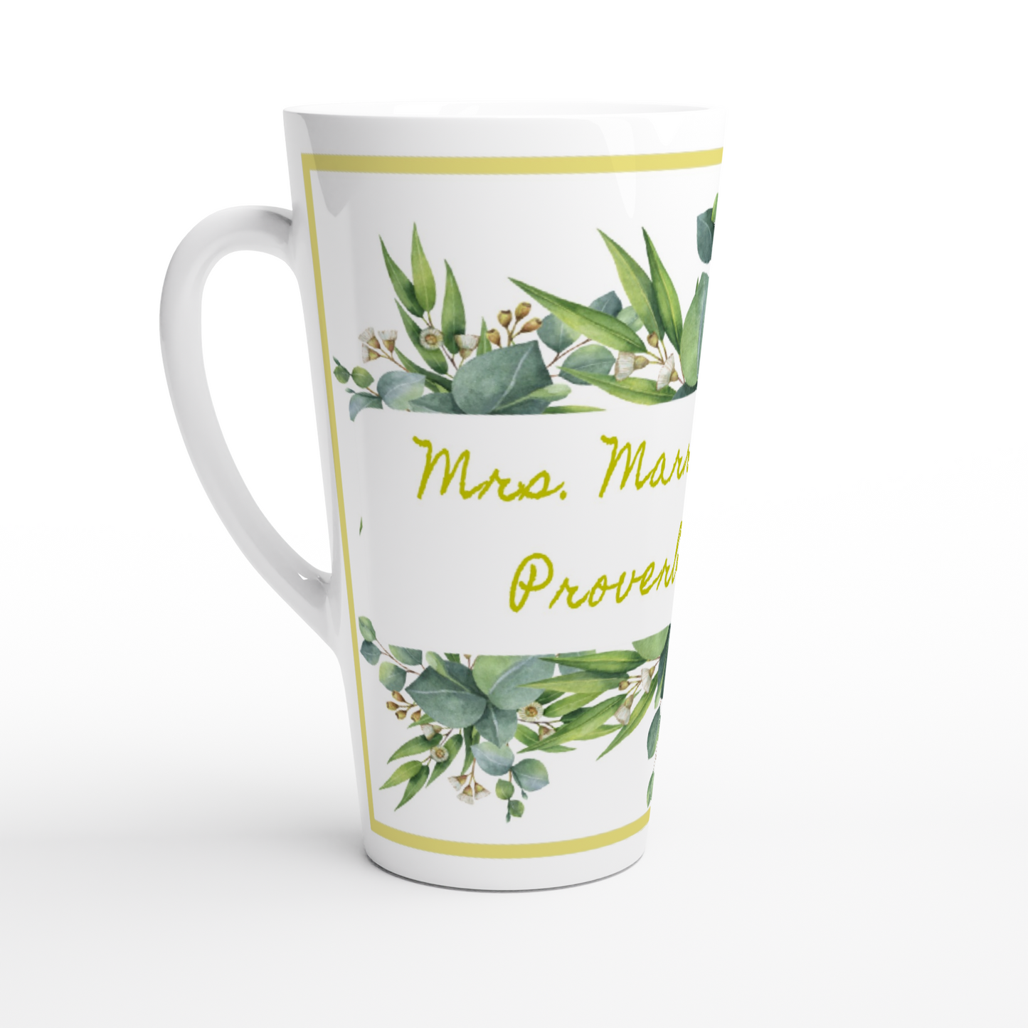 Her Married to My Proverbs 31 Groom Latte Mug, 17oz