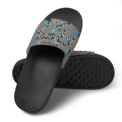Adult Unisex I Serve Middle East Chromatic Slippers ***