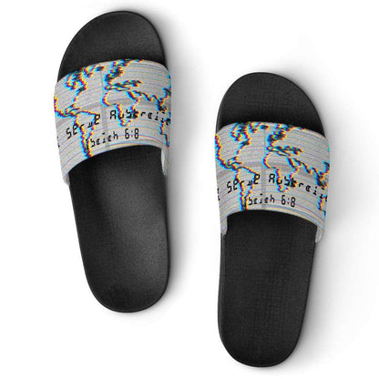 Adult Unisex I Serve Australia Chromatic Slippers ***