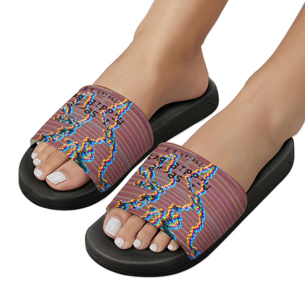 Adult Unisex I Serve Middle East Chromatic Slippers ***