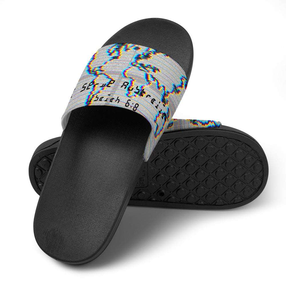 Adult Unisex I Serve Australia Chromatic Slippers ***