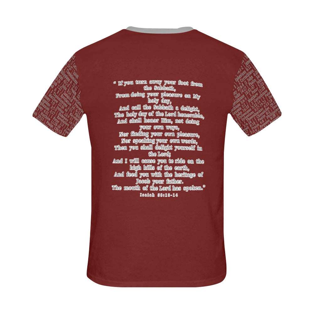 Adult Unisex Isaiah 58 :13-14 Jersey Tee ****