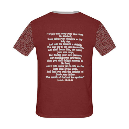 Adult Unisex Isaiah 58 :13-14 Jersey Tee ****