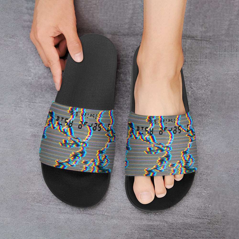 Adult Unisex I Serve Asia Chromatic Slippers ****