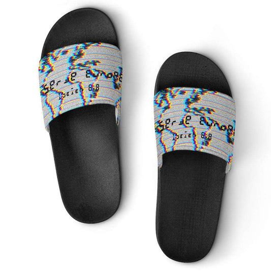 Adult Unisex I Serve Europe Chromatic Slippers ***