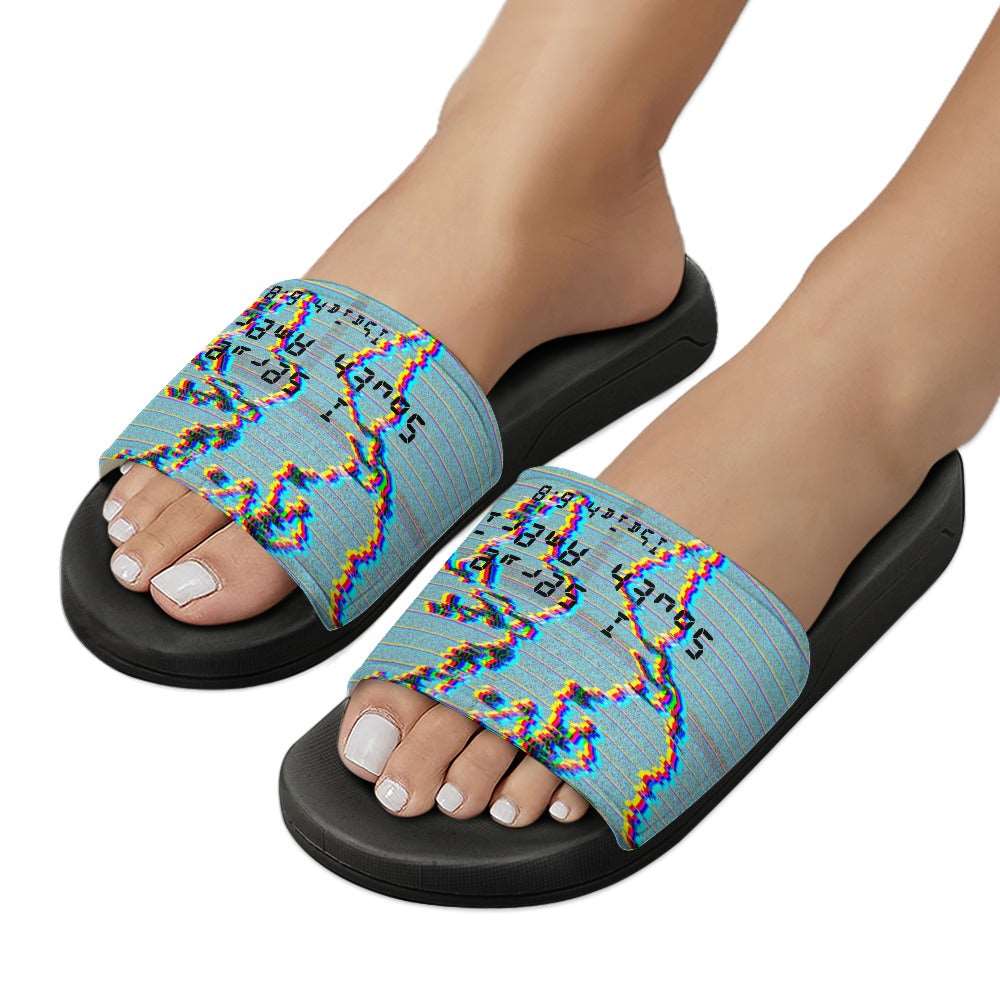Adult Unisex I Serve South America Chromatic Slippers ****