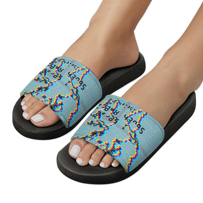Adult Unisex I Serve South America Chromatic Slippers ****