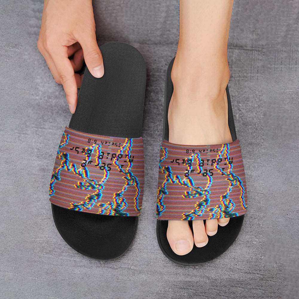 Adult Unisex I Serve Middle East Chromatic Slippers ***