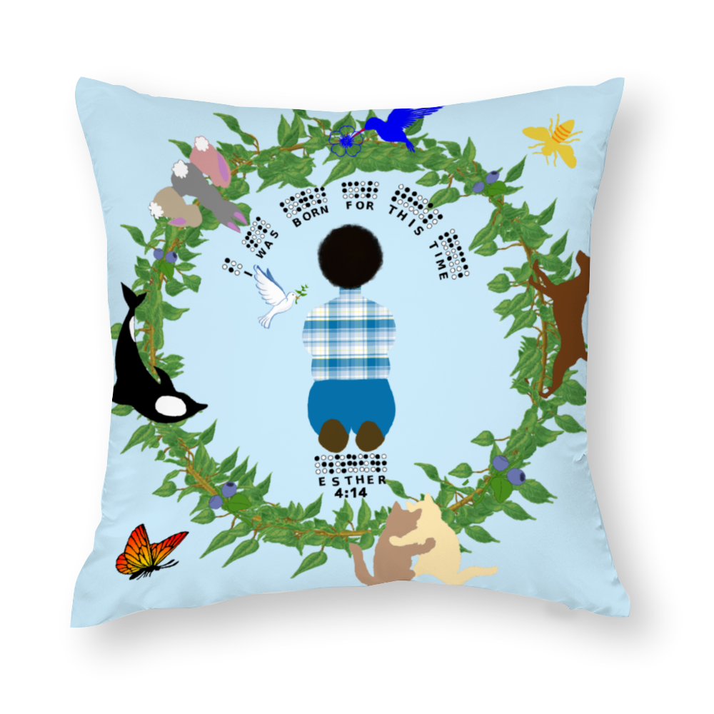 Braille || Born For This Time Boy’s Pillowcase Set