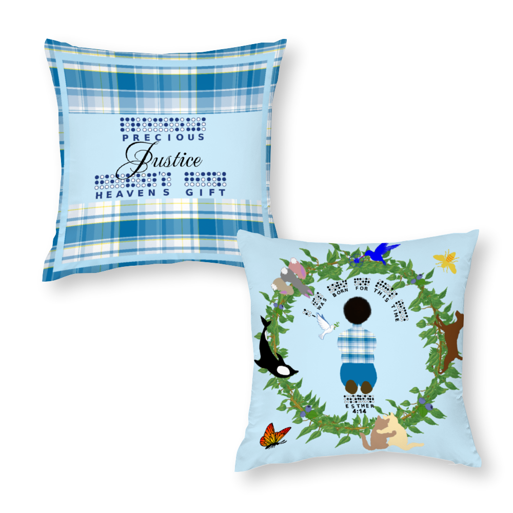 Braille || Born For This Time Boy’s Pillowcase Set