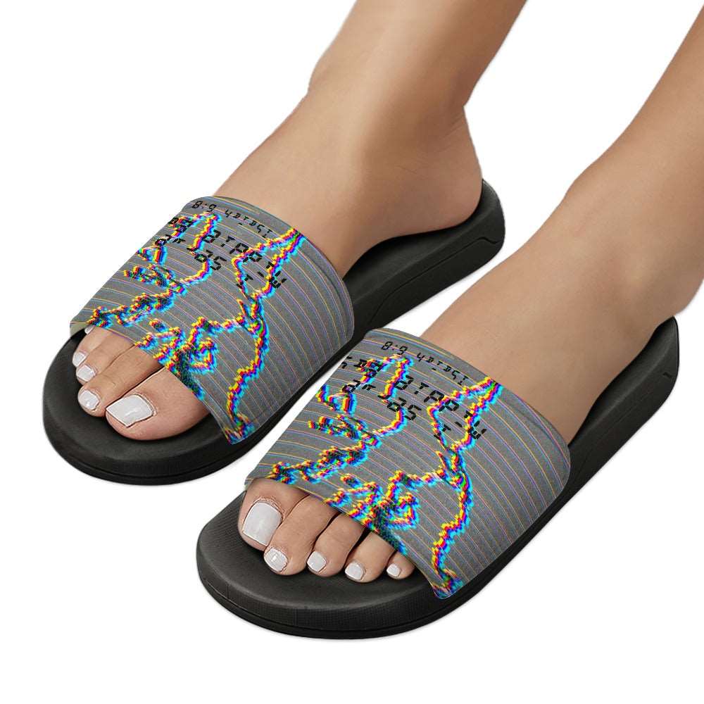 Adult Unisex I Serve Middle East Chromatic Slippers ***