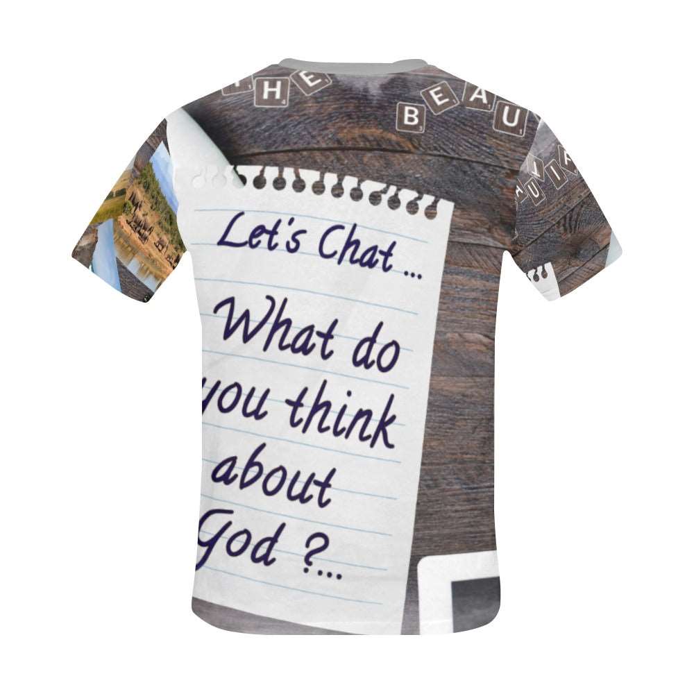Adult Unisex About God Tee ****