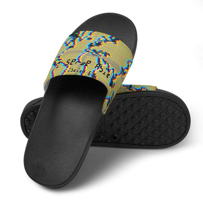 Adult Unisex I Serve Asia Chromatic Slippers ****