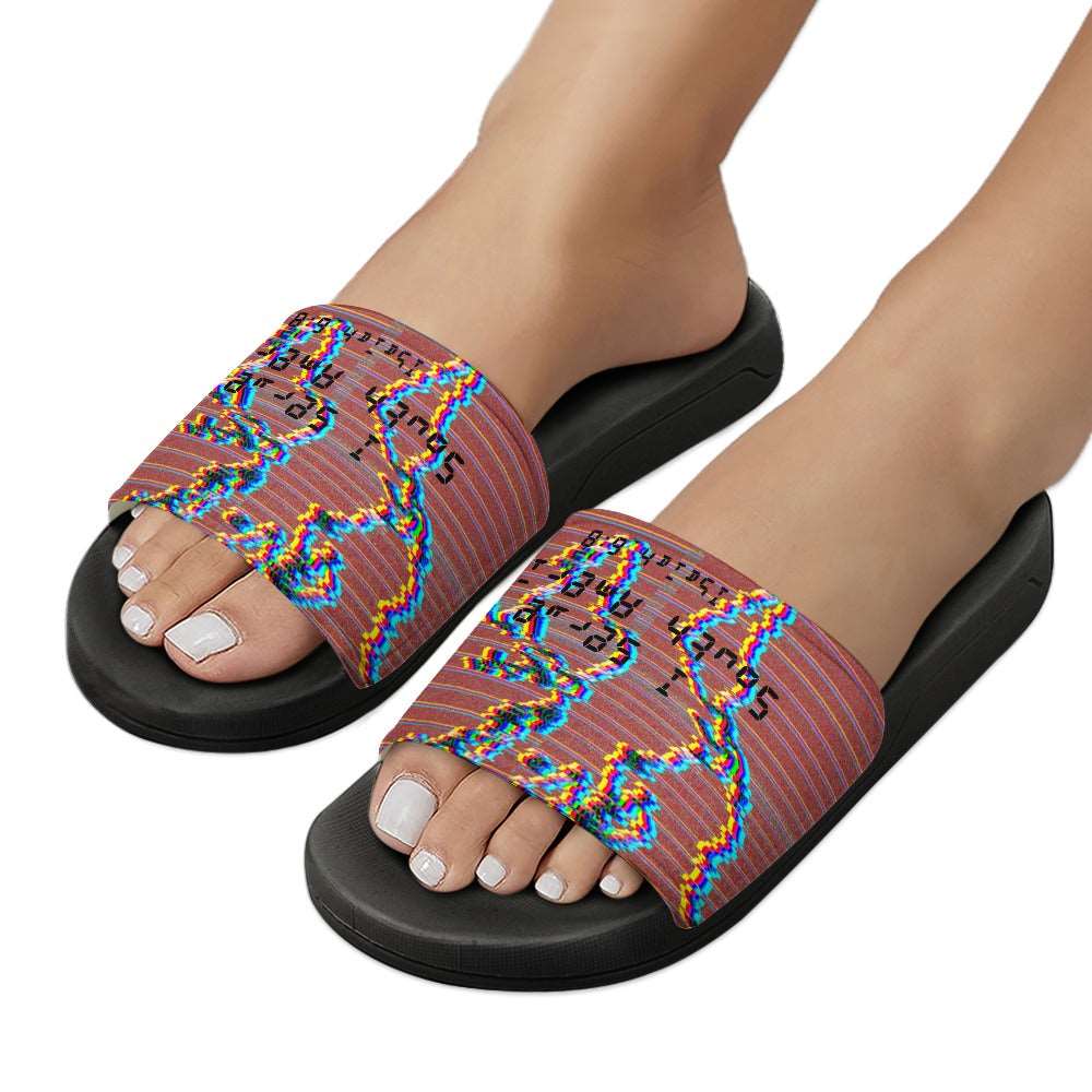 Adult Unisex I Serve South America Chromatic Slippers ****
