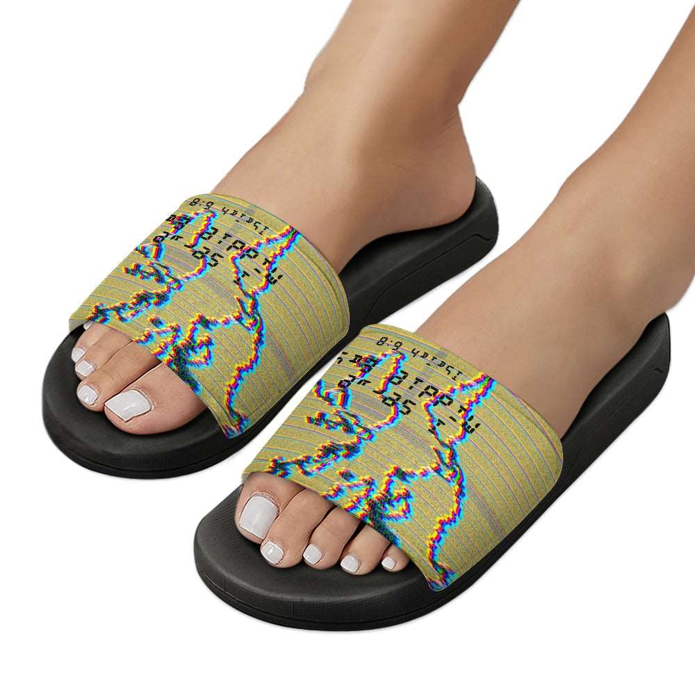 Adult Unisex I Serve Middle East Chromatic Slippers ***