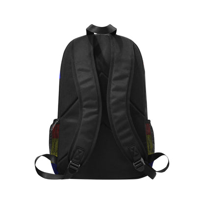 Multilanguage Tricolor I Serve Europe Backpack