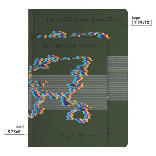 Forest Green Chromatic Called and Chosen Africa Notebook Journal