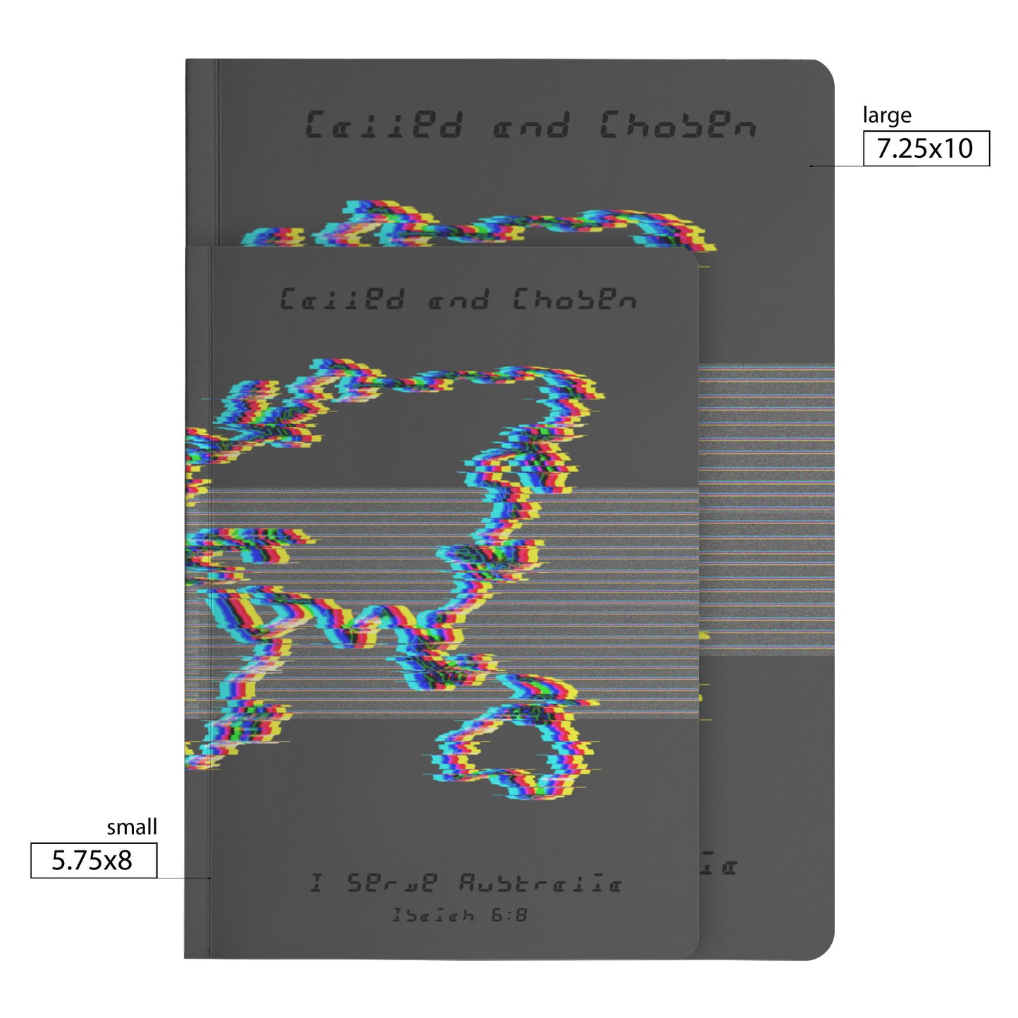 Grey Chromatic Called and Chosen Australia Notebook